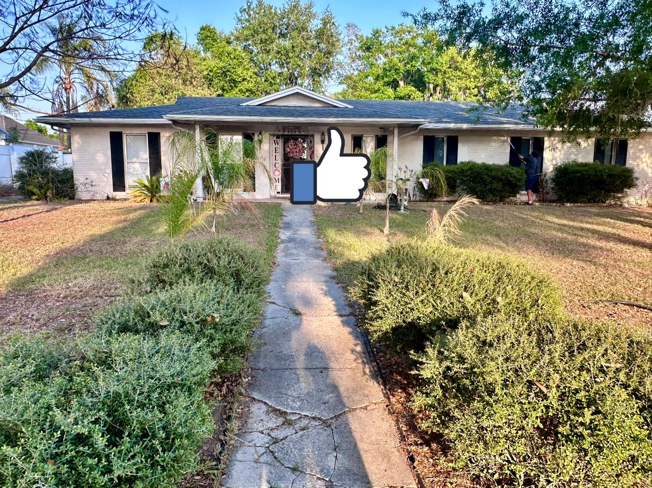 House wash job
