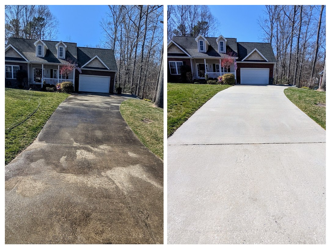 Driveway collage